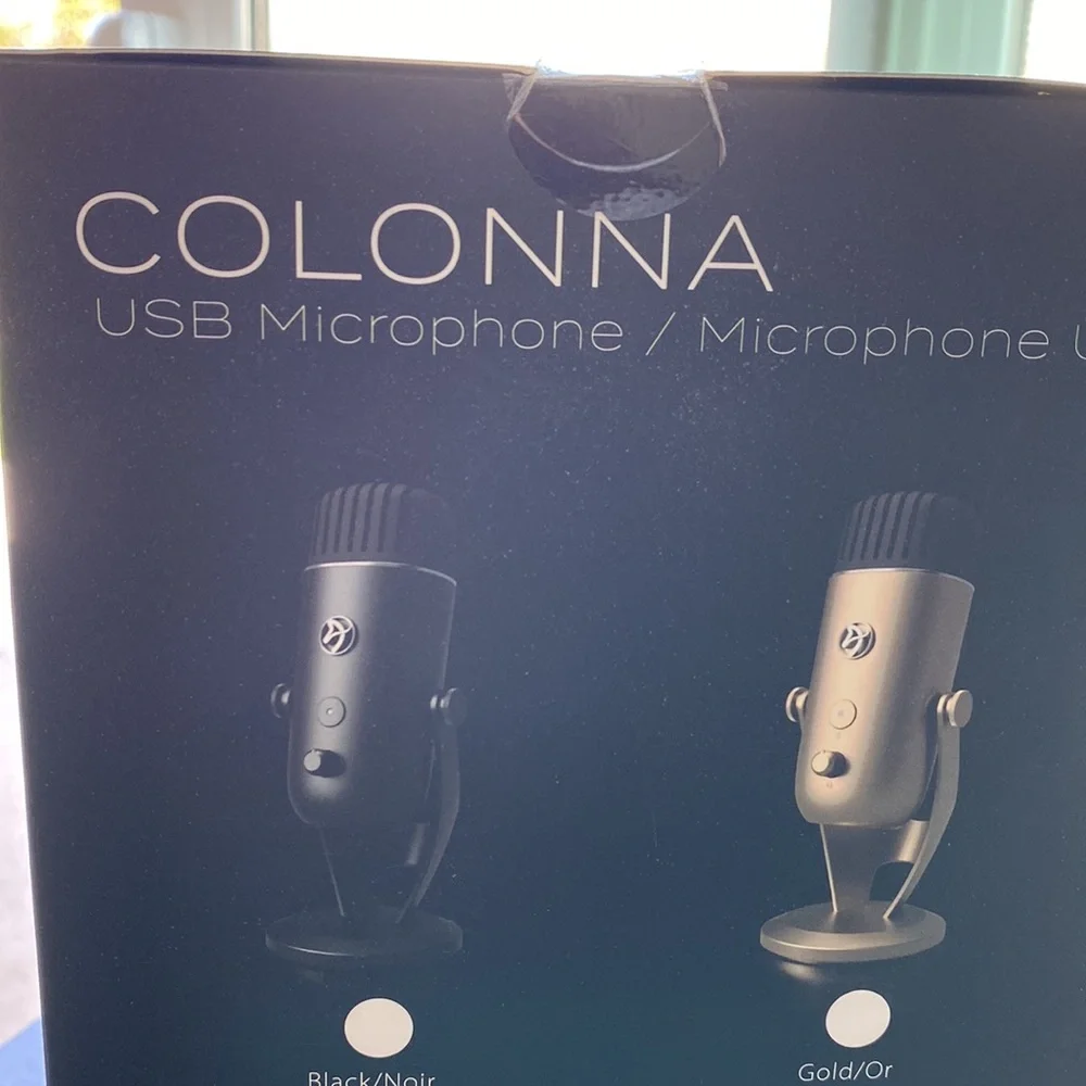 Brand New Never Opened Rose Gold USB Microphone